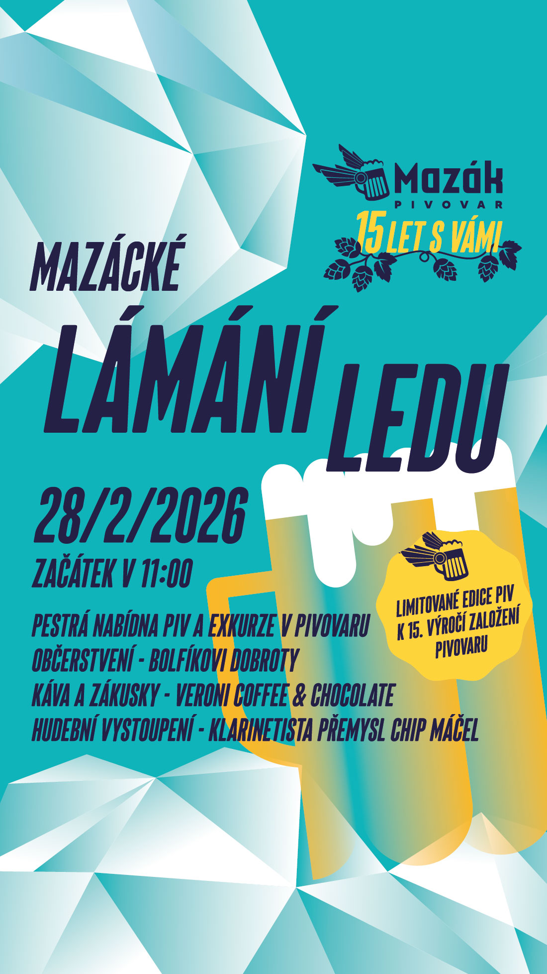 Mazácké lámání ledu 2026
