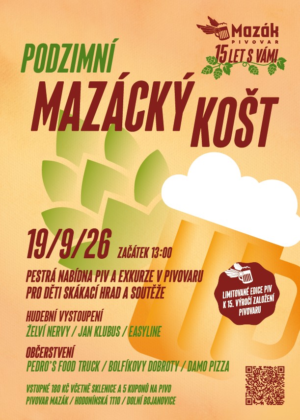 Podzimní Mazácký košt 2026