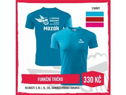 Funkční triko Mazák