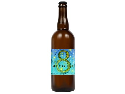 Lehký řemeslný Pale Ale 8 Uroboros ve skle