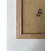 Dřevěný rám B2 (50 x 70 cm) přírodní