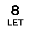 8 let