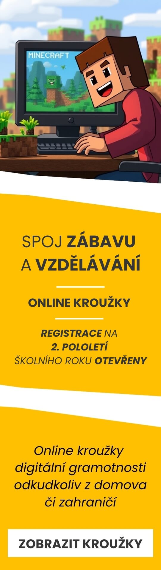 Online kroužky digitální gramotnosti s Bridge Academy
