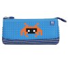 PIXIE CREW velké pouzdro MODRÉ S BÍLÝMI PROUŽKY 