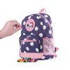 PIXIE CREW dětský batoh MODRÝ S BÍLÝM PUNTÍKEM
