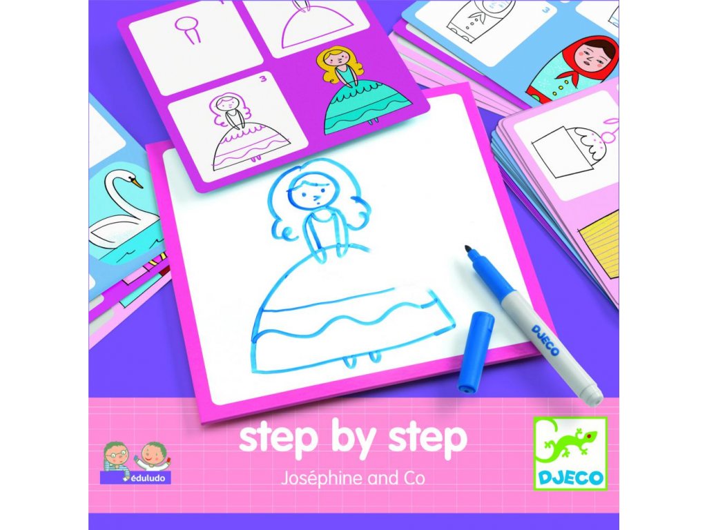 Princezničky: Kreslenie krok za krokom (edícia Eduludo)