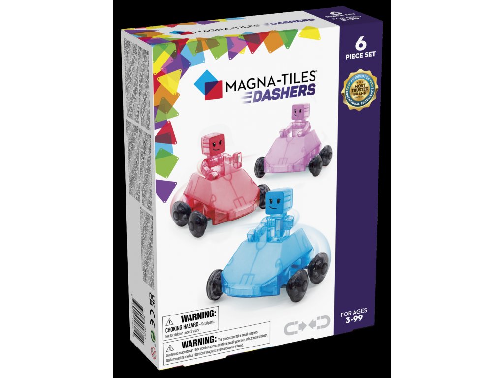 Magna-Tiles Magnetická stavebnice Dashers 6 dílů