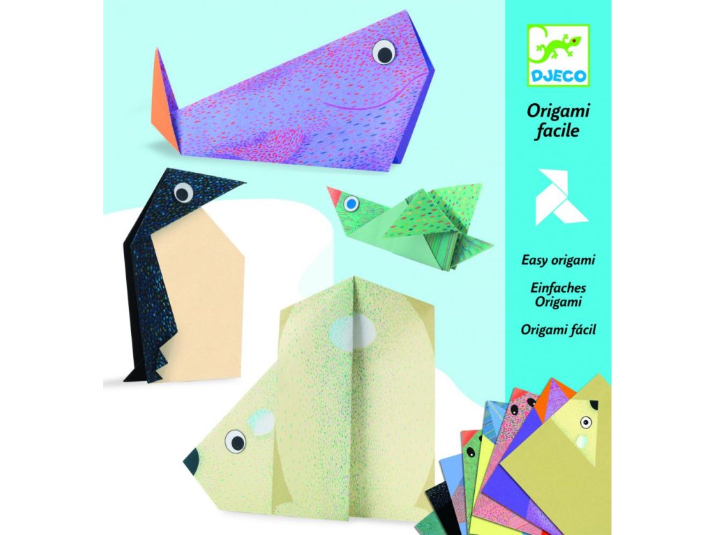 Tvorivá sada Origami: Polárne zvieratká
