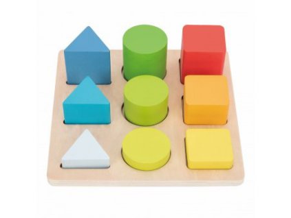 Geometrické tvary a farby Tooky Toys
