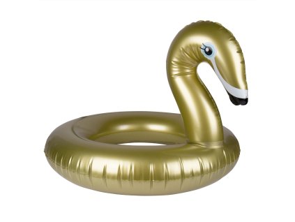 Nafukovacie koleso Labuť zlatá 95 cm