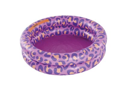 Nafukovací bazén pre deti Leopard fialový 60 cm