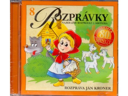 CD - Rozprávky - rozpráva Ján Kroner 8