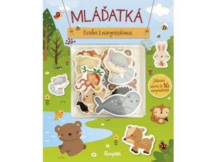 Kniha s magnetkami: Mláďatká