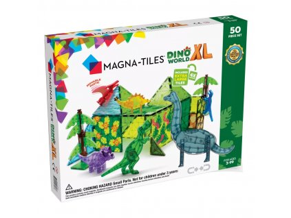 Magnetická stavebnice Dino Svět XL 50 dílů