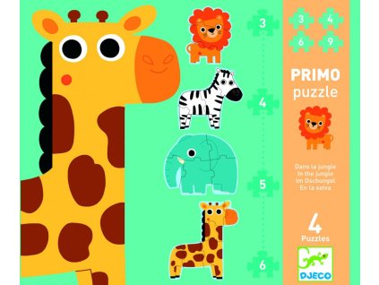 Primo puzzle pre najmenších  Džungľa