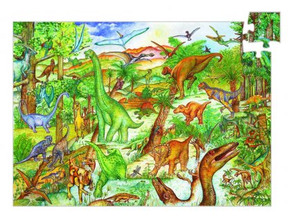 Náučné puzzle  Dinosaury