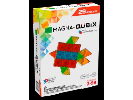 Magnetická stavebnice Qubix 29 dílů