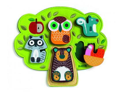Reliéfne puzzle Oski