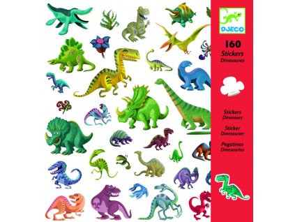 Samolepky: Dinosaury (160 ks)