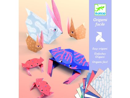 Jednoduché Origami: Zvieracie rodinky