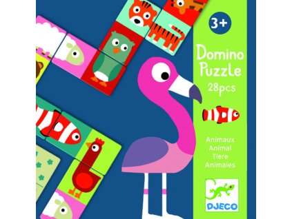 Domino puzzle  Zvieratká