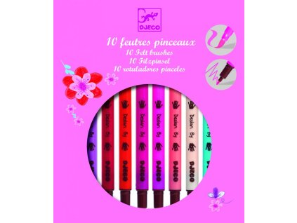 Sada fixiek - dievčenské farby (10 ks)