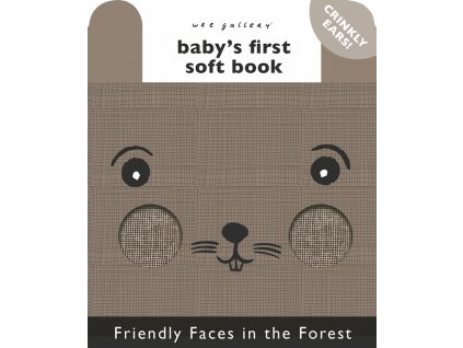 Wee Gallery Friendly Faces Forrest - látková kniha