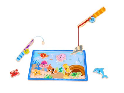 Chytanie rybičiek Tooky Toy