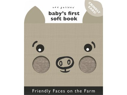 Látková kniha Friendly Faces Farm Wee Gallery