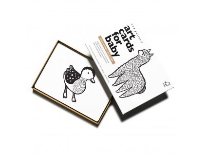 Kontrastné kartičky Zvieratká