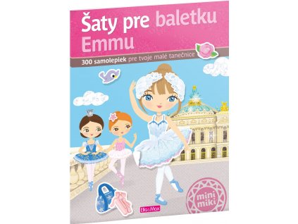 Šaty pre baletku EMMU – Kniha samolepiek