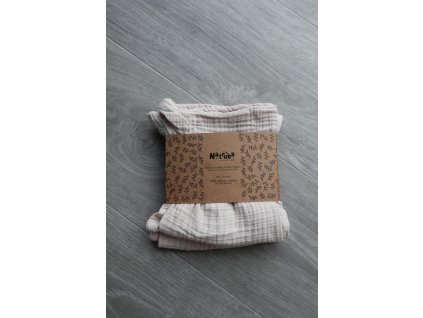 Mušelínový ručník Krémový