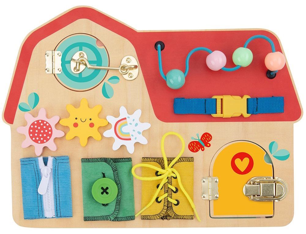 Tooky Toy Activity Board Domček 8 v 1