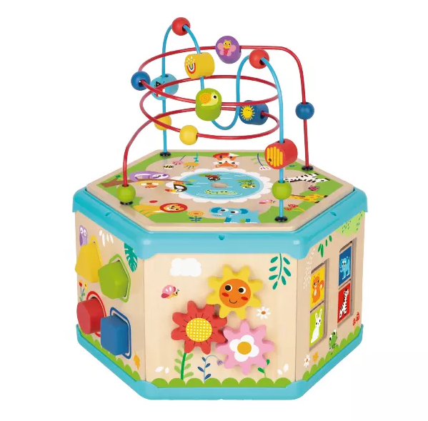 Tooky Toy Kocka s aktivitami 7v1