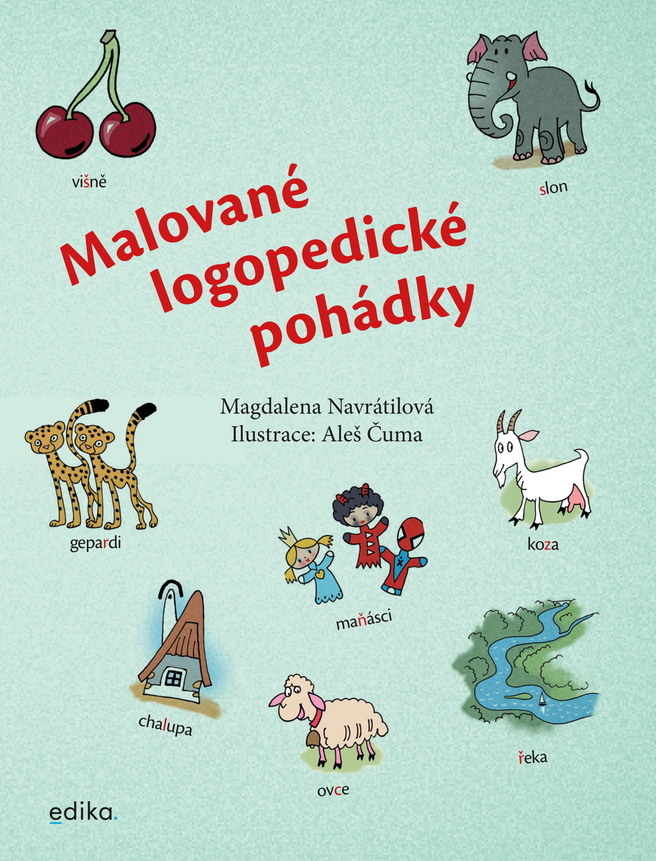 Edika Malované logopedické pohádky