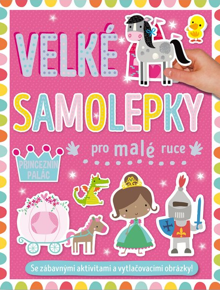 Svojtka Princeznin palác - Velké samolepky pro malé ruce