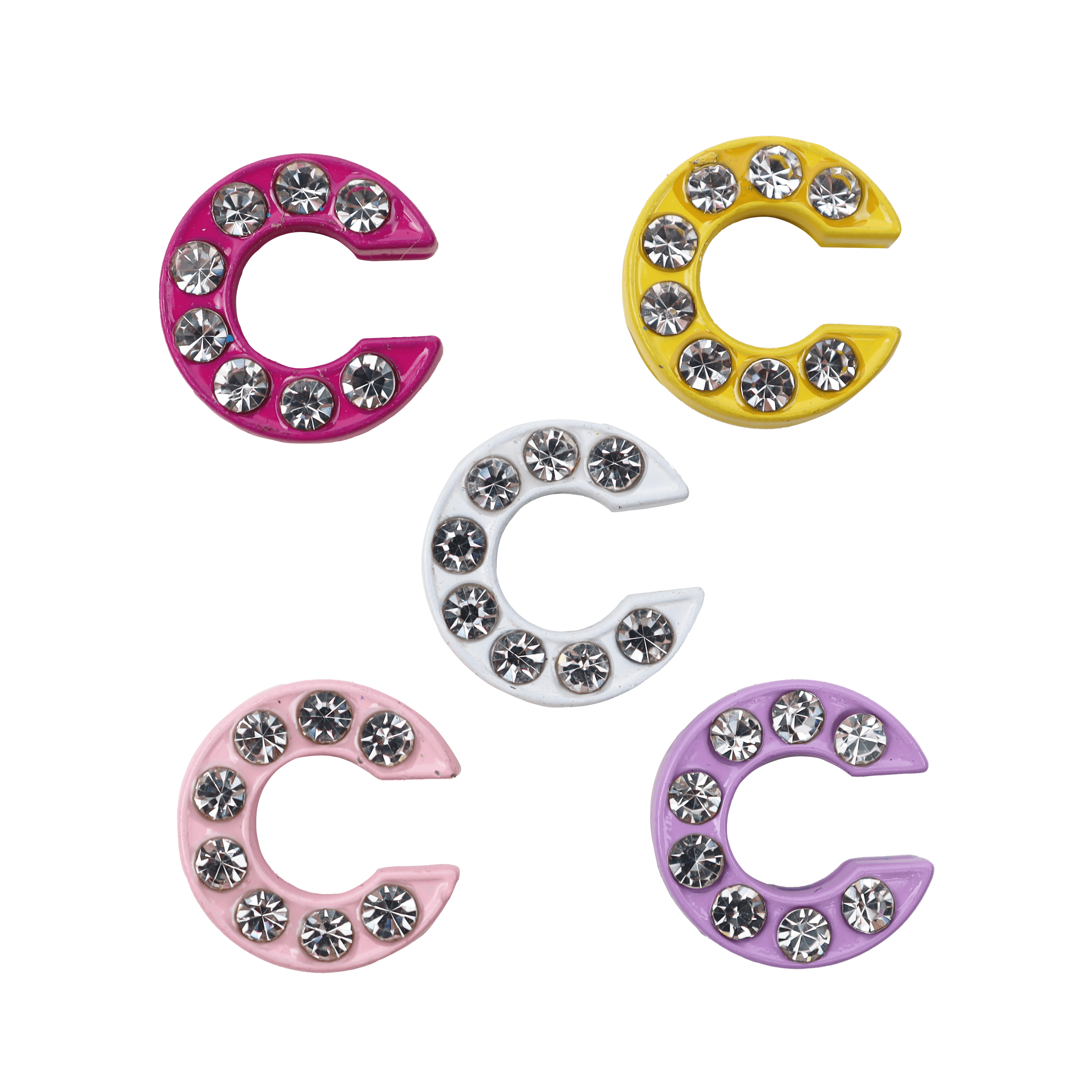 Písmeno C Přívěsek na náramek 10 ks