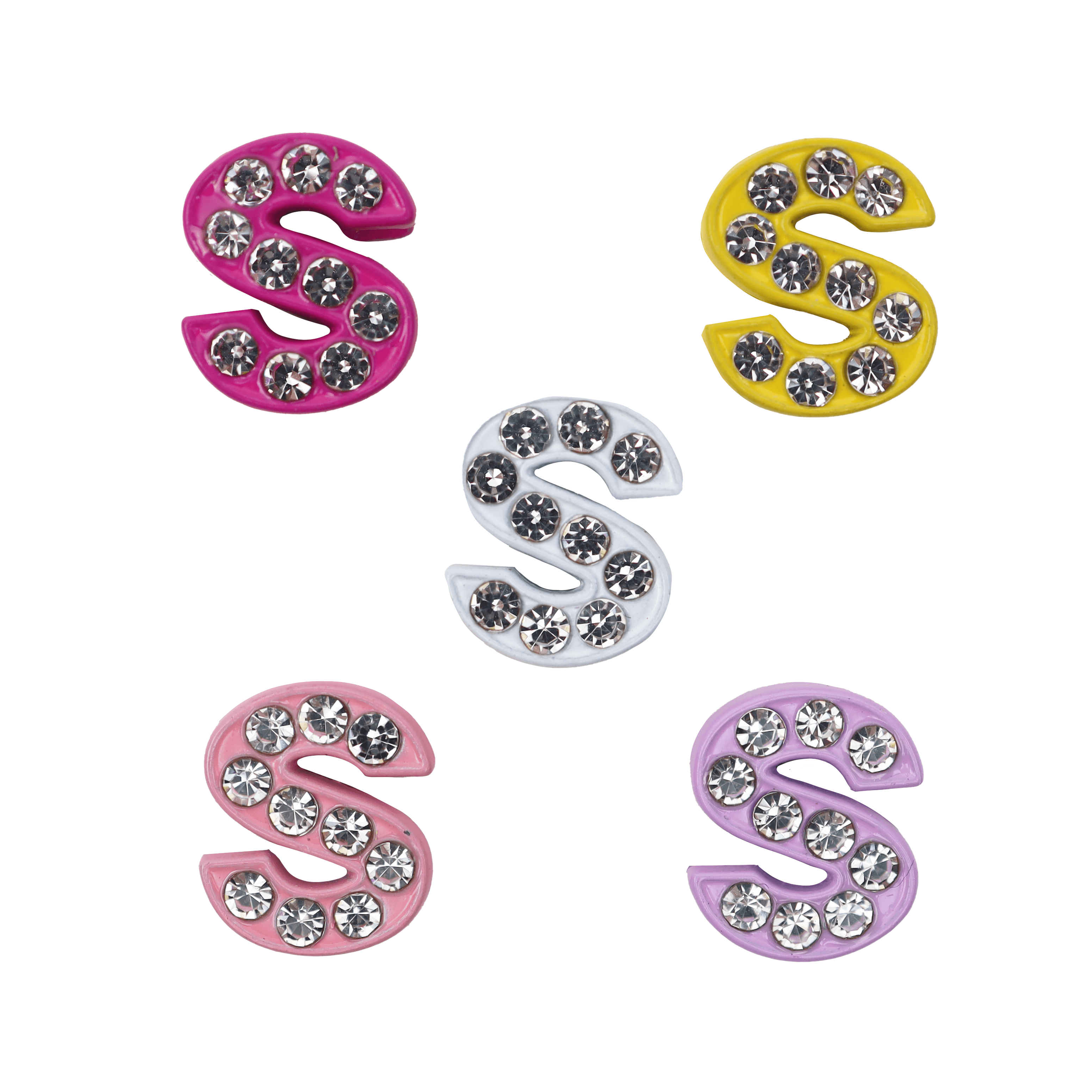 Písmeno S Přívěsek na náramek 10 ks