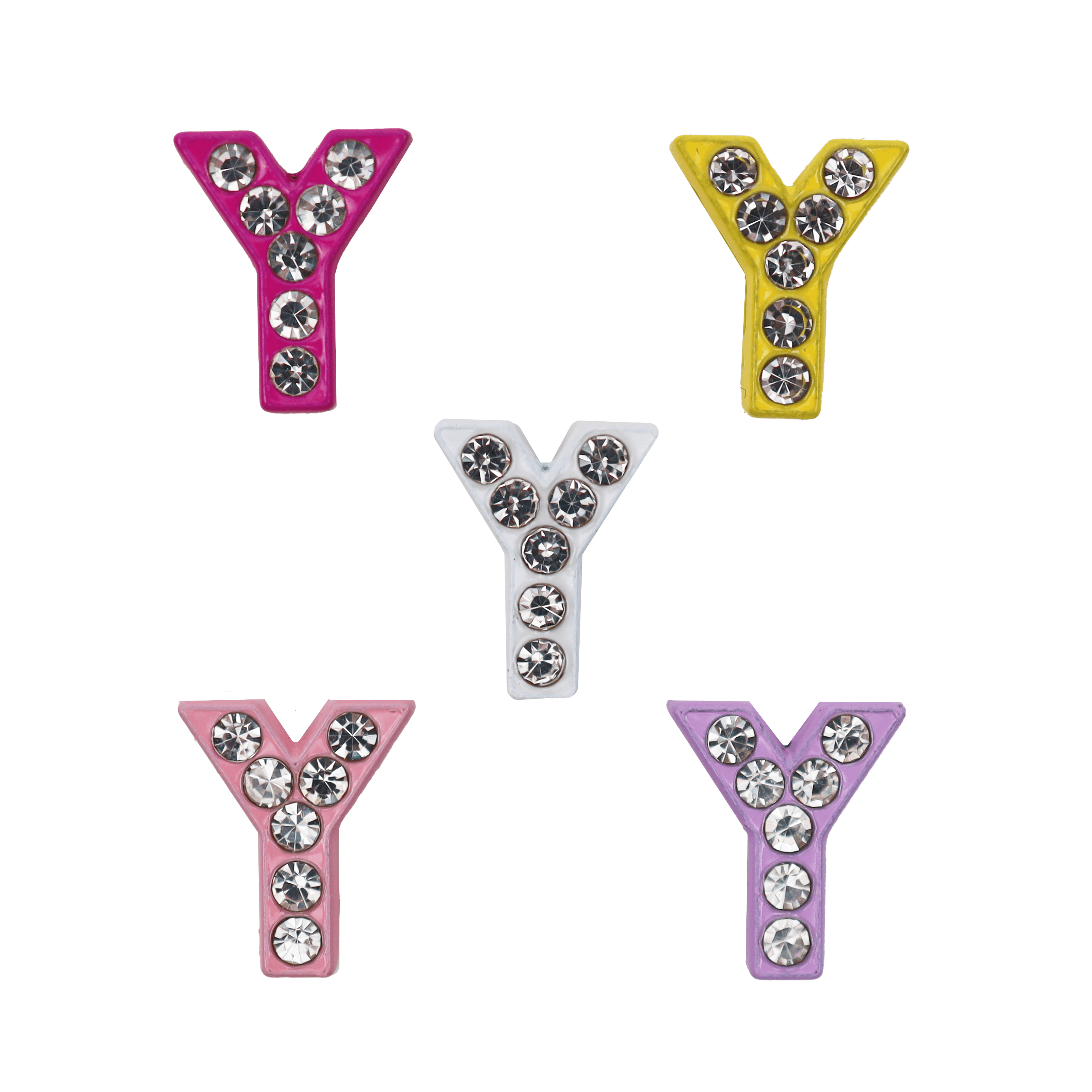Písmeno Y Přívěsek na náramek 5 ks