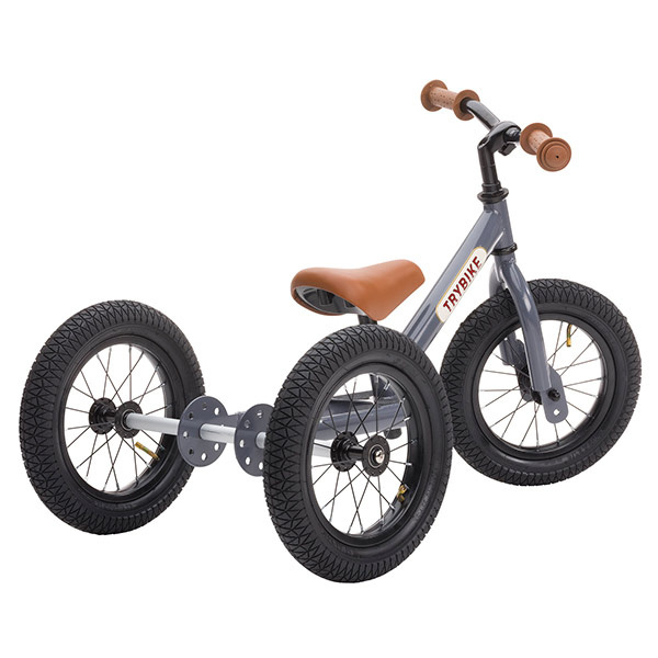 Trojkolka/ odrážadlo Trybike Steel šedá