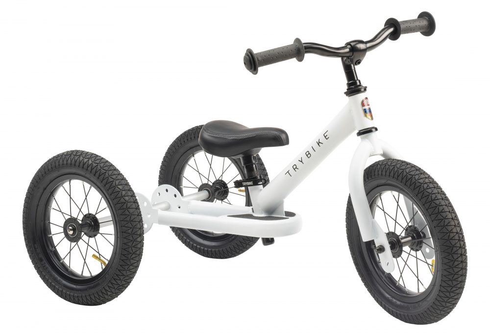 Trojkolka/ odrážadlo Trybike Steel biela