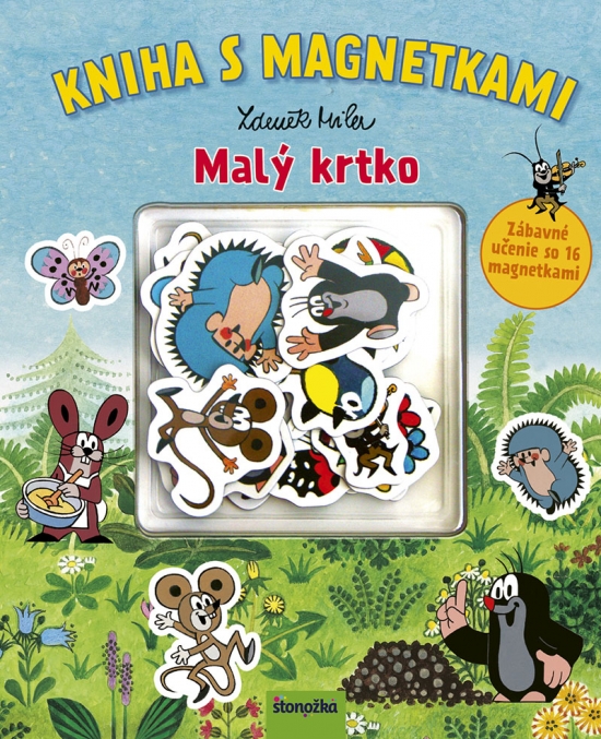 Stonožka Kniha s magnetkami: Malý krtko