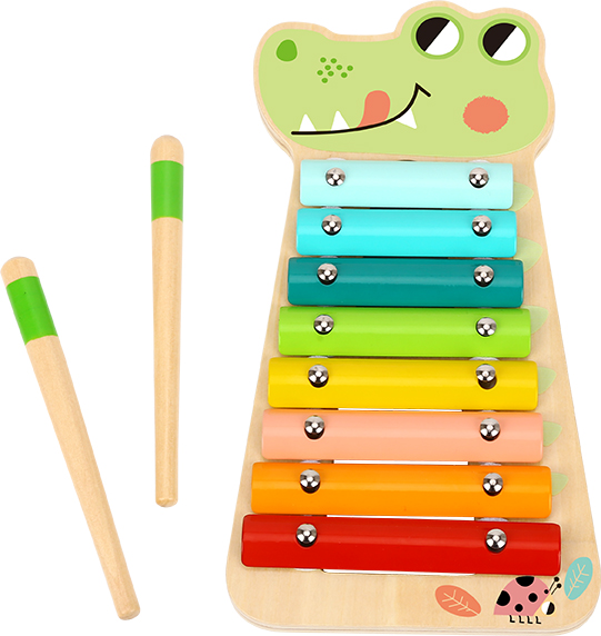 Tooky Toy Xylofón Krokodíl