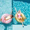 Nafukovacie koleso Labut zlata 95 cm 1