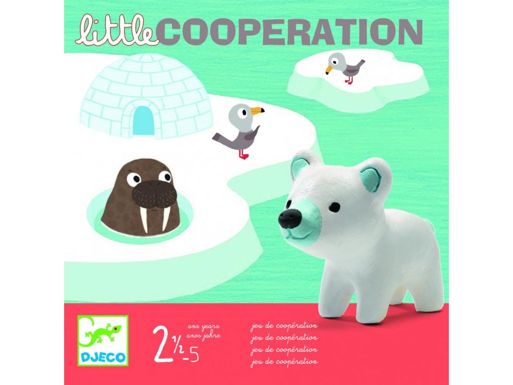 Djeco Malá spolupráce - Společenská hra pro nejmenší