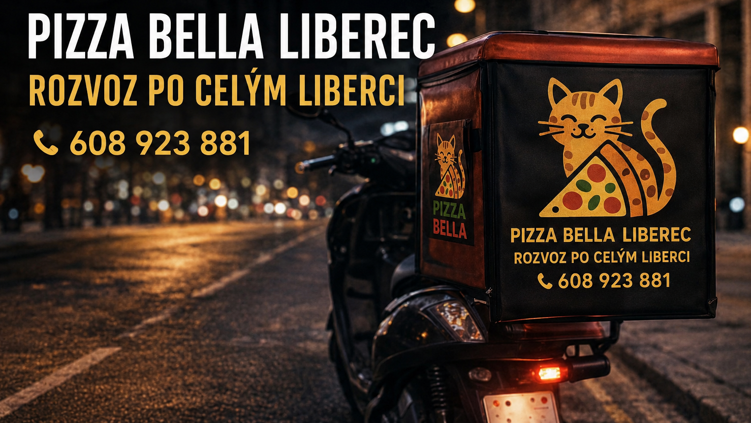 Nonstop rozvoz po Liberci a okolí
