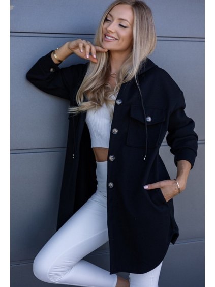 veste elegante noir 68de9de418141