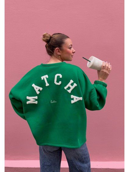 DÁMSKA MIKINA MATCHA