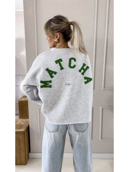 DÁMSKA MIKINA MATCHA
