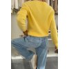 pull maille fine tres doux jaune clair 689ca5b0e53e6